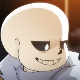 🖤 emoji |•Sans| •by Tobe fox| •Undertale Telegram sticker 21 of 22