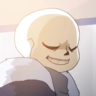 🖤 emoji |•Sans| •by Tobe fox| •Undertale Telegram sticker 19 of 22