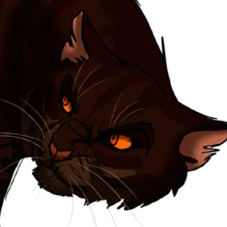 🥸 emoji Warrior Cats Stickers Telegram sticker 8 of 44