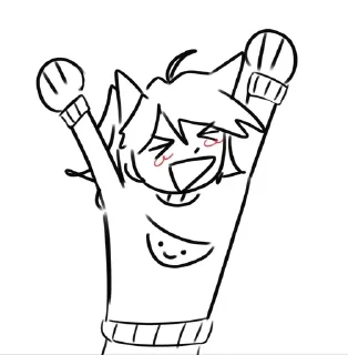 💥 emoji Сано би лайк Telegram sticker 9 of 12