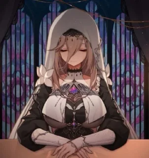 😞 emoji Honkai 4 Telegram sticker 15 of 120
