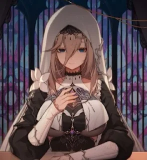 😐 emoji Honkai 4 Telegram sticker 9 of 120