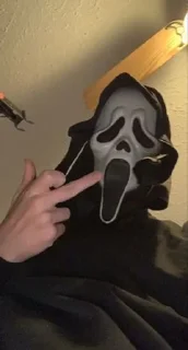 💀 emoji GHOST MASK @MEMEINTHEWORLD Telegram sticker 17 of 52