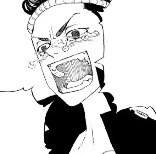 😣 emoji Шиничиро Telegram sticker 22 of 36