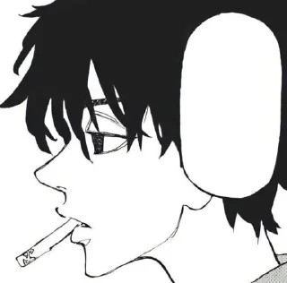 🚬 emoji Шиничиро Telegram sticker 8 of 36