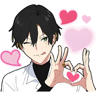 🫶 emoji Злой-кун 2 @Nyasticks Telegram sticker 5 of 41