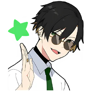 😎 emoji Злой-кун 2 @Nyasticks Telegram sticker 12 of 41