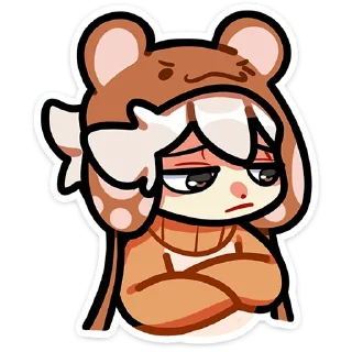 😒 emoji Федя @Nyasticks Telegram sticker 23 of 49