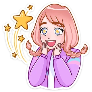 🤩 emoji Эмили :: @stickroom Telegram sticker 20 of 48