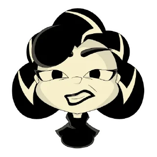 🫤 emoji Эмили Telegram sticker 8 of 38