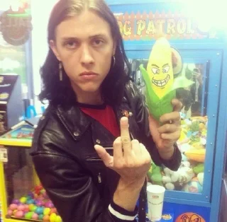 🖕 emoji the сад Telegram sticker 1 of 120