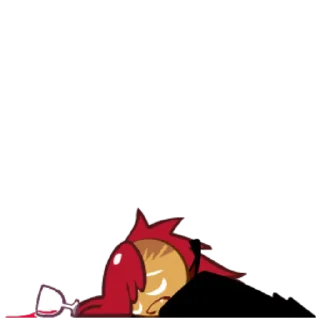 🍷 emoji Vampire Cookie! Telegram sticker 15 of 27