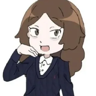 🥥 emoji Мори гяру Telegram sticker 24 of 26