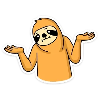 🤷‍♂️ emoji ¯\_(ツ)_/¯ Telegram sticker 24 of 119