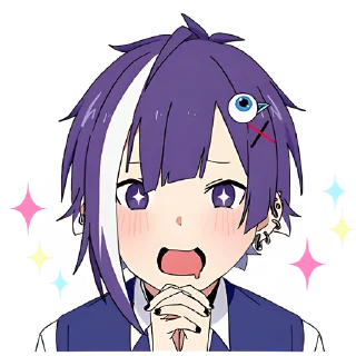 😍 emoji Ленивая-тян @Nyasticks Telegram sticker 24 of 41