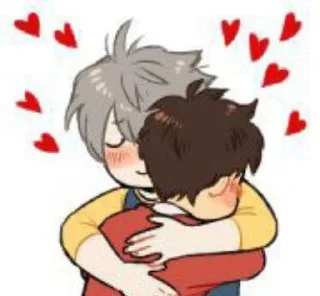 💖 emoji Каору и Синдзи 💕 Telegram sticker 17 of 81