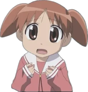🥺 emoji Azumanga! Telegram sticker 2 of 78