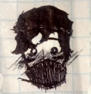 Sticker from Зимний ШоколадкаНестле, лол