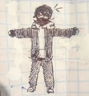 Sticker from Зимний ШоколадкаНестле, лол