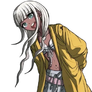 👈 emoji NDR V3. Angie Yonaga/Kokichi Ouma Telegram sticker 24 of 28