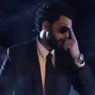 😎 emoji The Weeknd by @I_am_vs_10 Telegram sticker 16 of 69