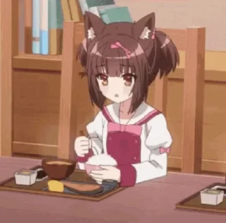 🥢 emoji Fav neko by @Mitsu_lover Telegram sticker 9 of 50