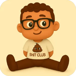 😊 emoji Shit Boi @ShitBoyzClub Telegram sticker 6 of 66