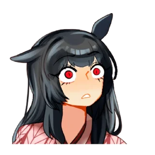 ❓ emoji Кисумэ - @tg_sticks Telegram sticker 12 of 18