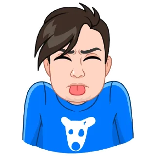 😛 emoji Мои vmoji Telegram sticker 13 of 38