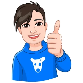 👍 emoji Мои vmoji Telegram sticker 5 of 38