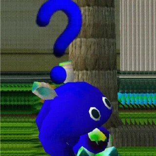 ❓ emoji Chao by (@sonic_the_hednehog) Telegram sticker 6 of 89