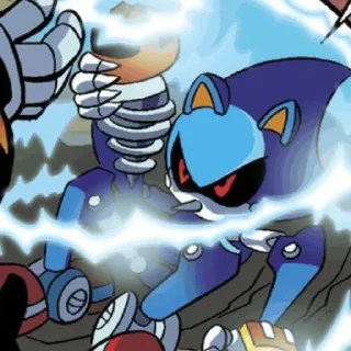 🤖 emoji Metal Sonic by @sonic_the_hednehog Telegram sticker 20 of 120