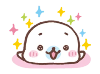 🤩 emoji Mamegoma @kiwiys Telegram sticker 8 of 80