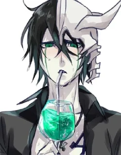 🦇 emoji Ulquiorra Telegram sticker 14 of 102