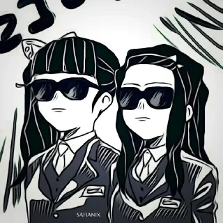 💗 emoji Канао × Незуко @shihzo_rara Telegram sticker 24 of 26