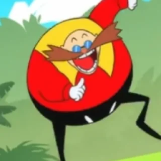 Sticker from Classic Eggman by (@sonic_the_hednehog)
