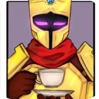 ☺ emoji TheTeaKnightKlyde by @haidaothehai Telegram sticker 21 of 61