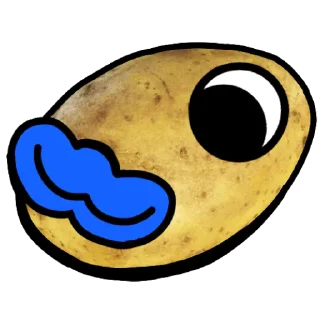 🥔 emoji Картофан Telegram sticker 9 of 10