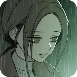 😕 emoji Слёзы на увядших цветах. /Стик Telegram sticker 5 of 35