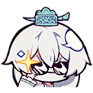 😎 emoji Honkai Impact 3rd Telegram sticker 15 of 20