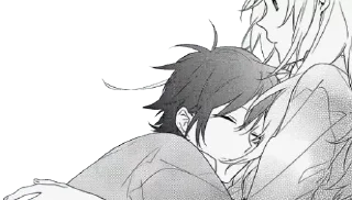 ❤️ emoji черно-белые @anime_stickerr Telegram sticker 9 of 30