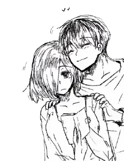 ❤️ emoji черно-белые @anime_stickerr Telegram sticker 6 of 30