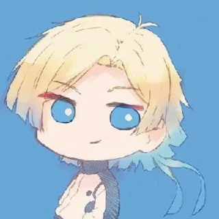 💙 emoji @kaizerkinnie мемкакойтоблять Telegram sticker 5 of 48