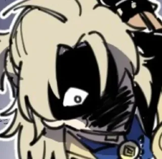 😡 emoji HornyAlbedo.exe stopped working Telegram sticker 15 of 89