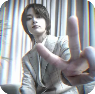 ✌ emoji HyunlixnBeomjun Telegram sticker 8 of 36