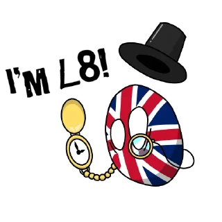 😨 emoji Countryballs Telegram sticker 20 of 62
