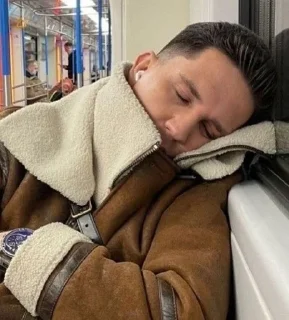 😴 emoji Масло Telegram sticker 18 of 27