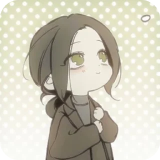 🍀 emoji 𝒩𝒶 ℋ𝒶ℯ 𝒮ℴℴ::@stiklily🧳🤎 Telegram sticker 5 of 114
