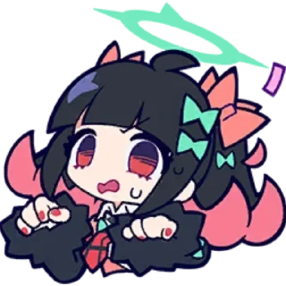 😨 emoji angels of delusion Telegram sticker 11 of 47