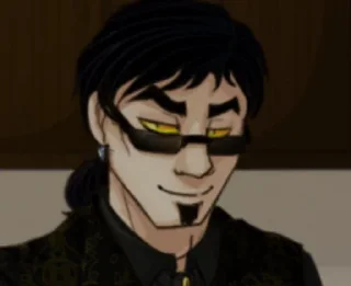 ⚫ emoji Раер (Rire⬛) Telegram sticker 13 of 17